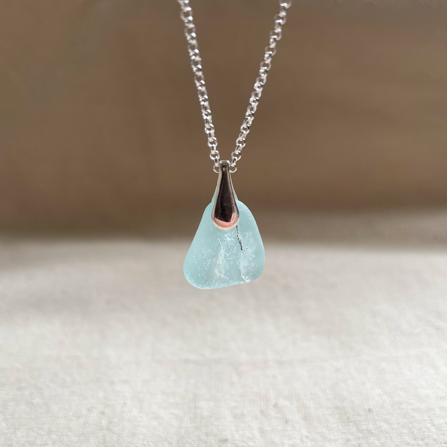 Sea Glass Necklace #119
