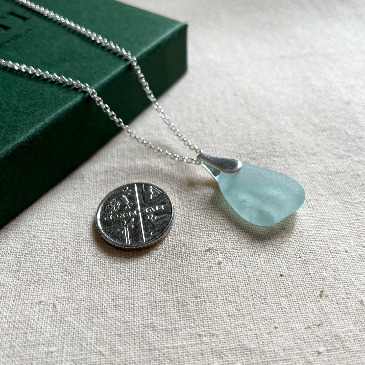 Sea Glass Necklace #119