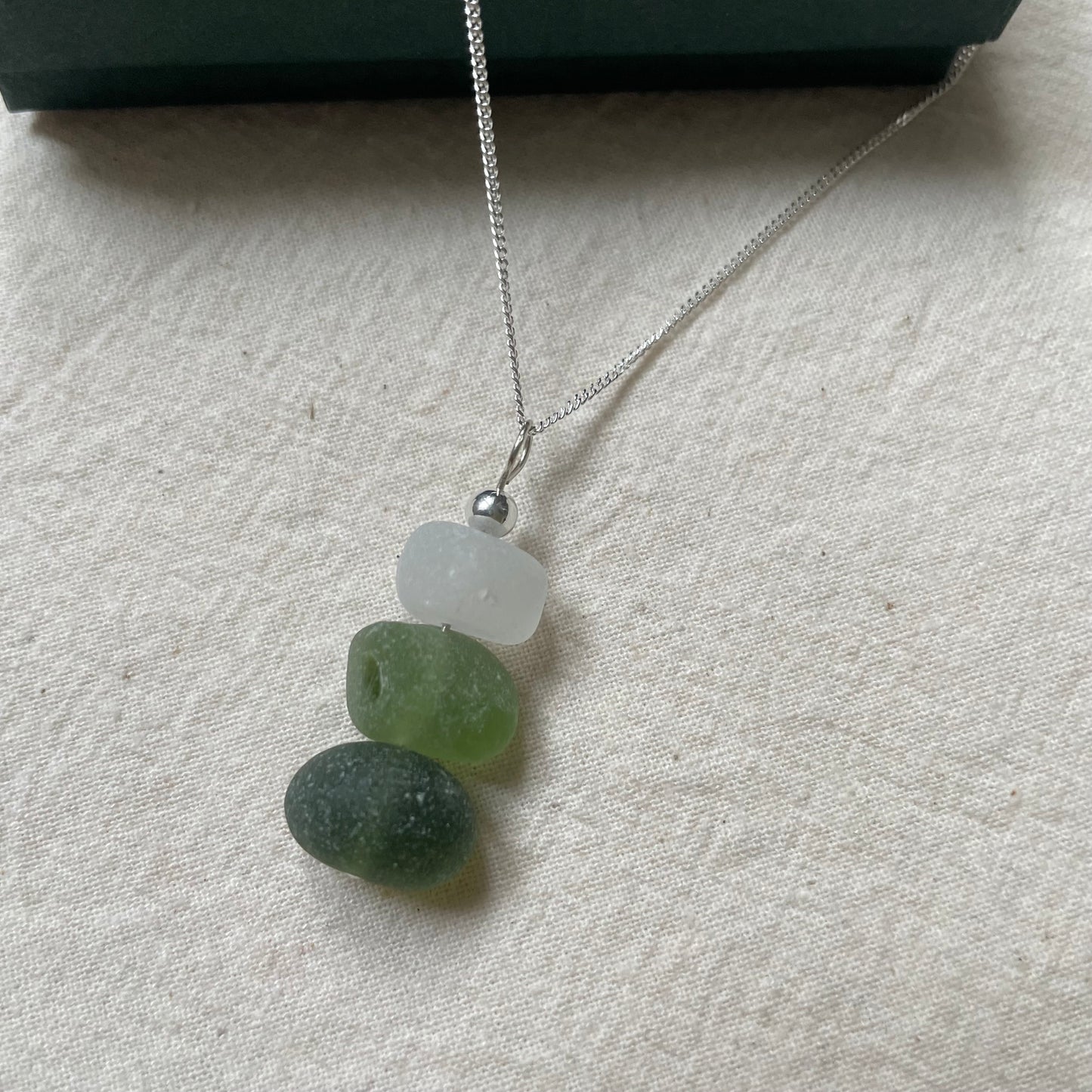 Sea Glass “Sea Stack” Necklace #307