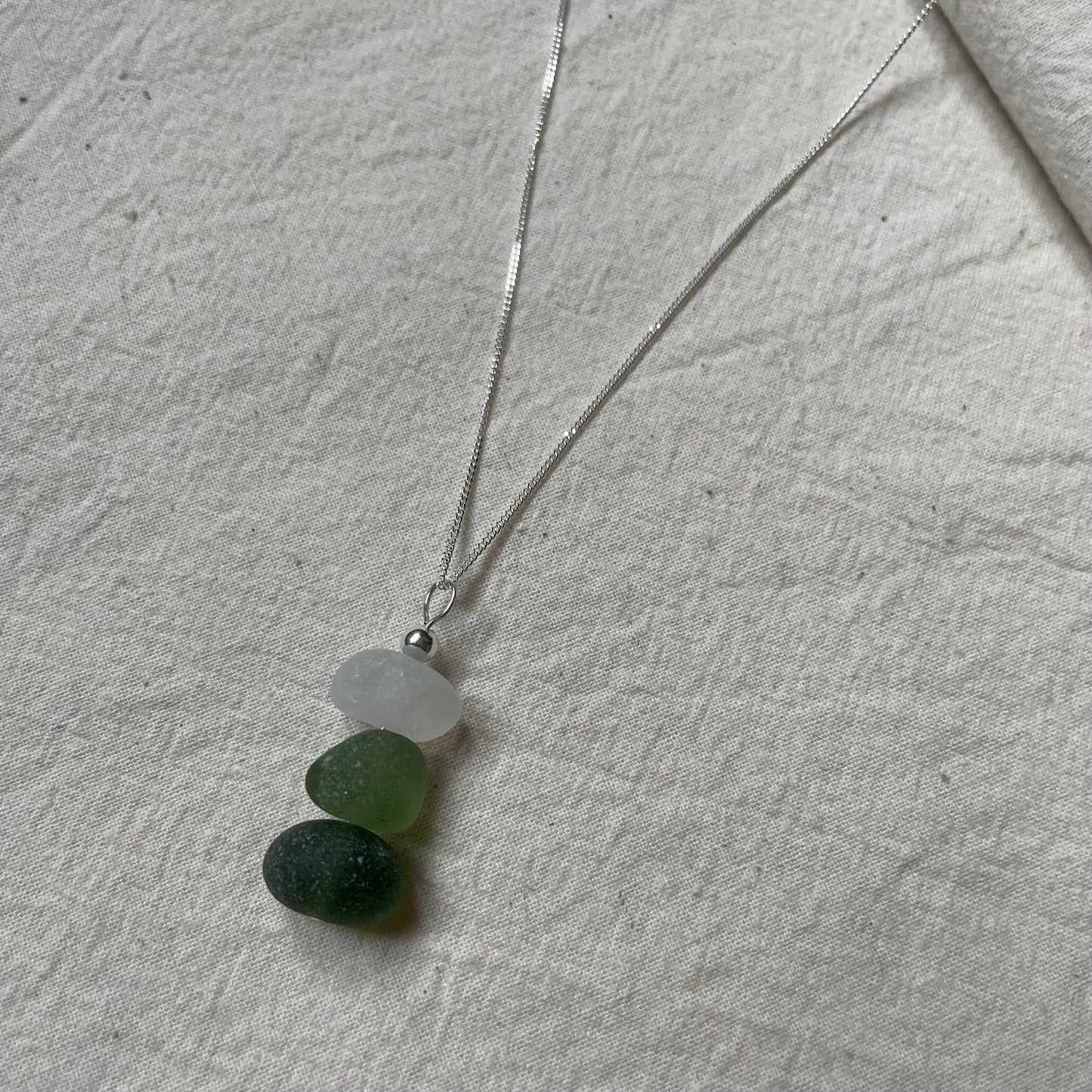 Sea Glass “Sea Stack” Necklace #307