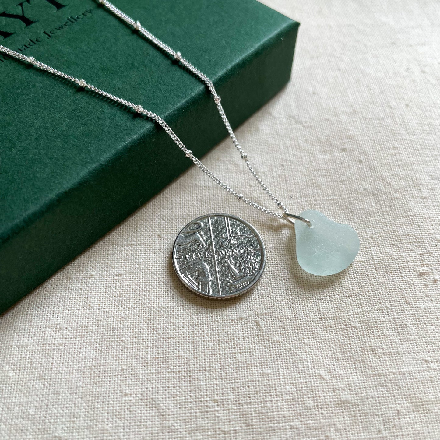 Sea Glass Necklace #122