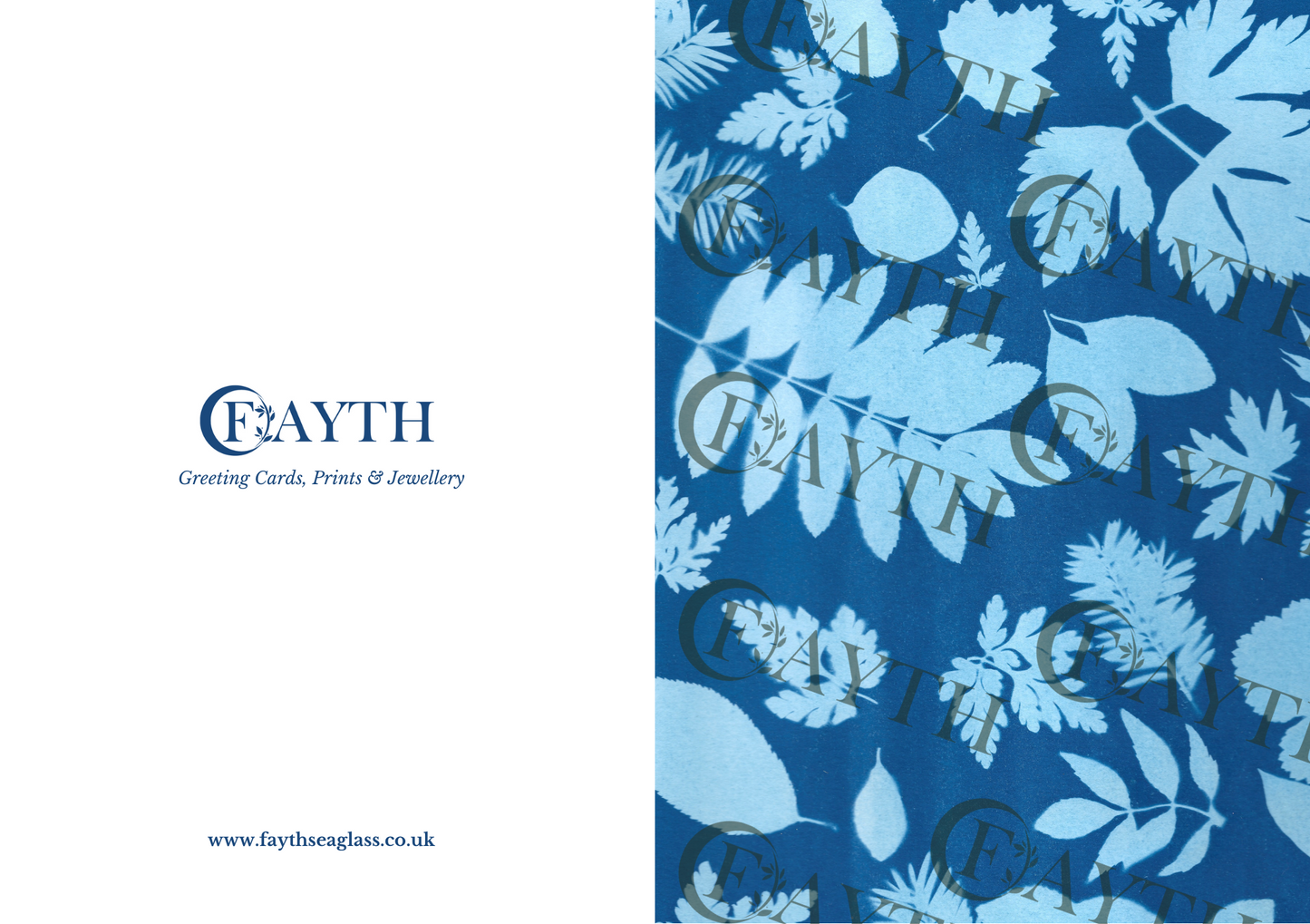 Multi Leaf Greeting card