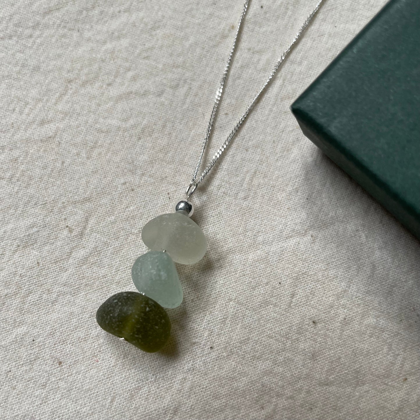 Sea Glass “Sea Stack” Necklace #302