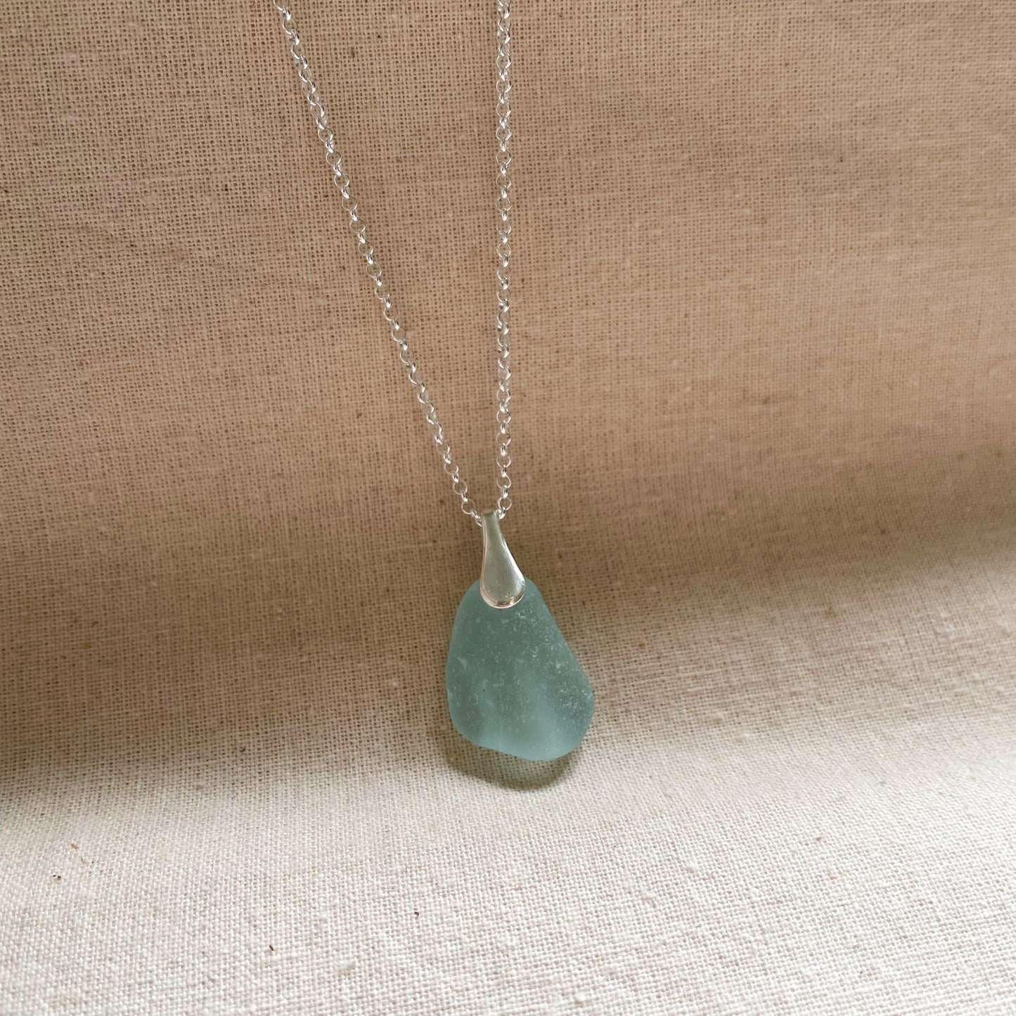 Sea Glass Necklace #119