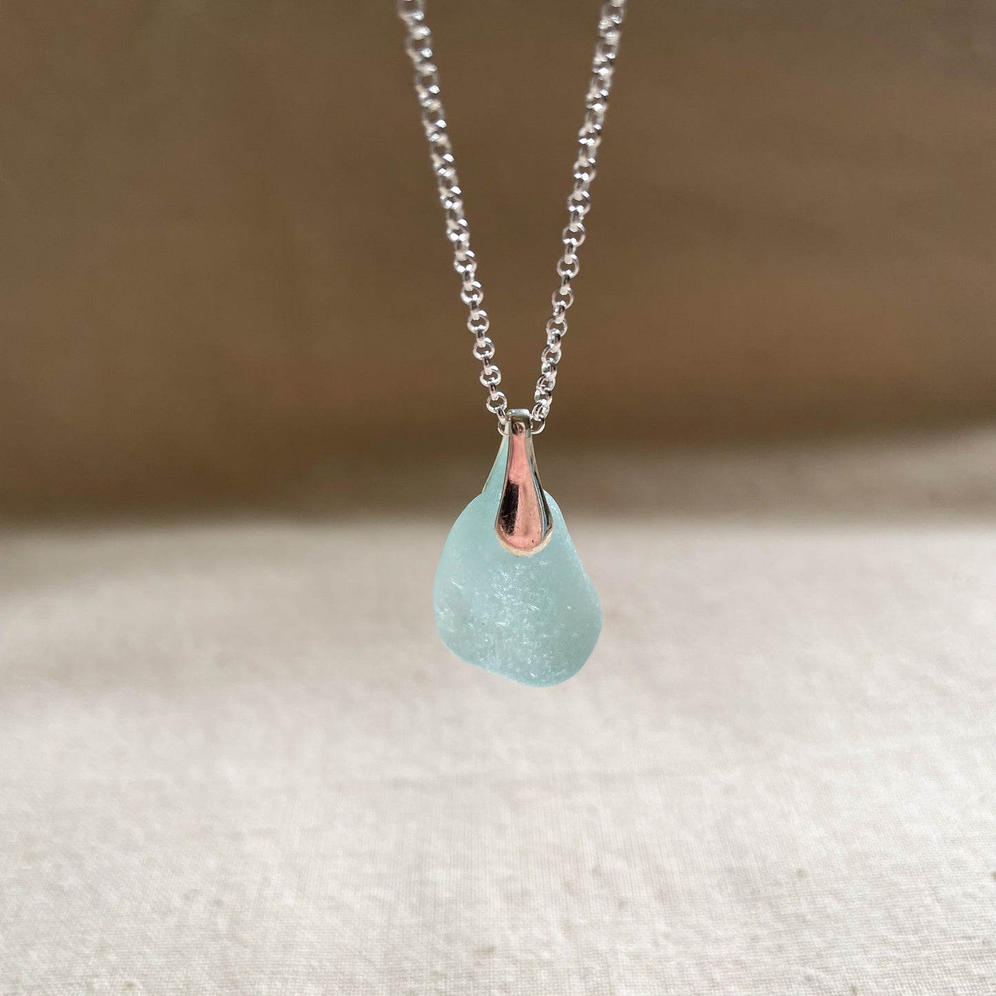 Sea Glass Necklace #119