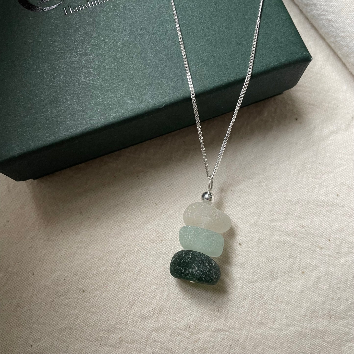 Sea Glass “Sea Stack” Necklace #301