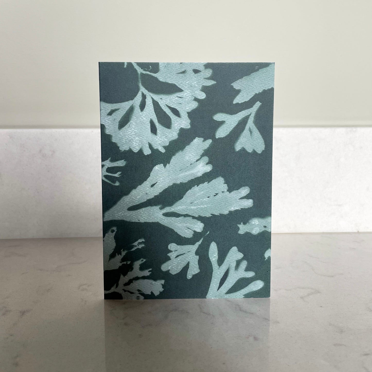 Green Seaweed Greeting Card