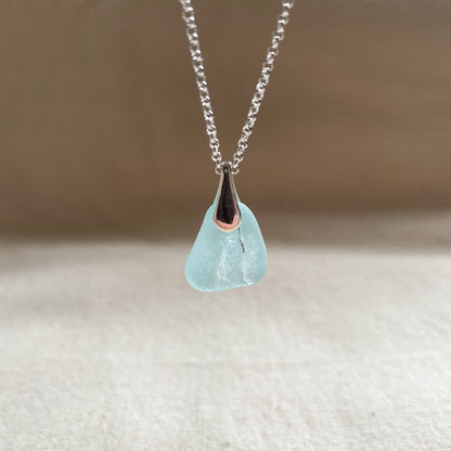 Sea Glass Necklace #119
