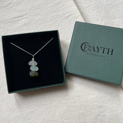 Sea Glass “Sea Stack” Necklace #302