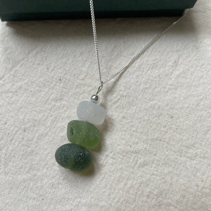 Sea Glass “Sea Stack” Necklace #307