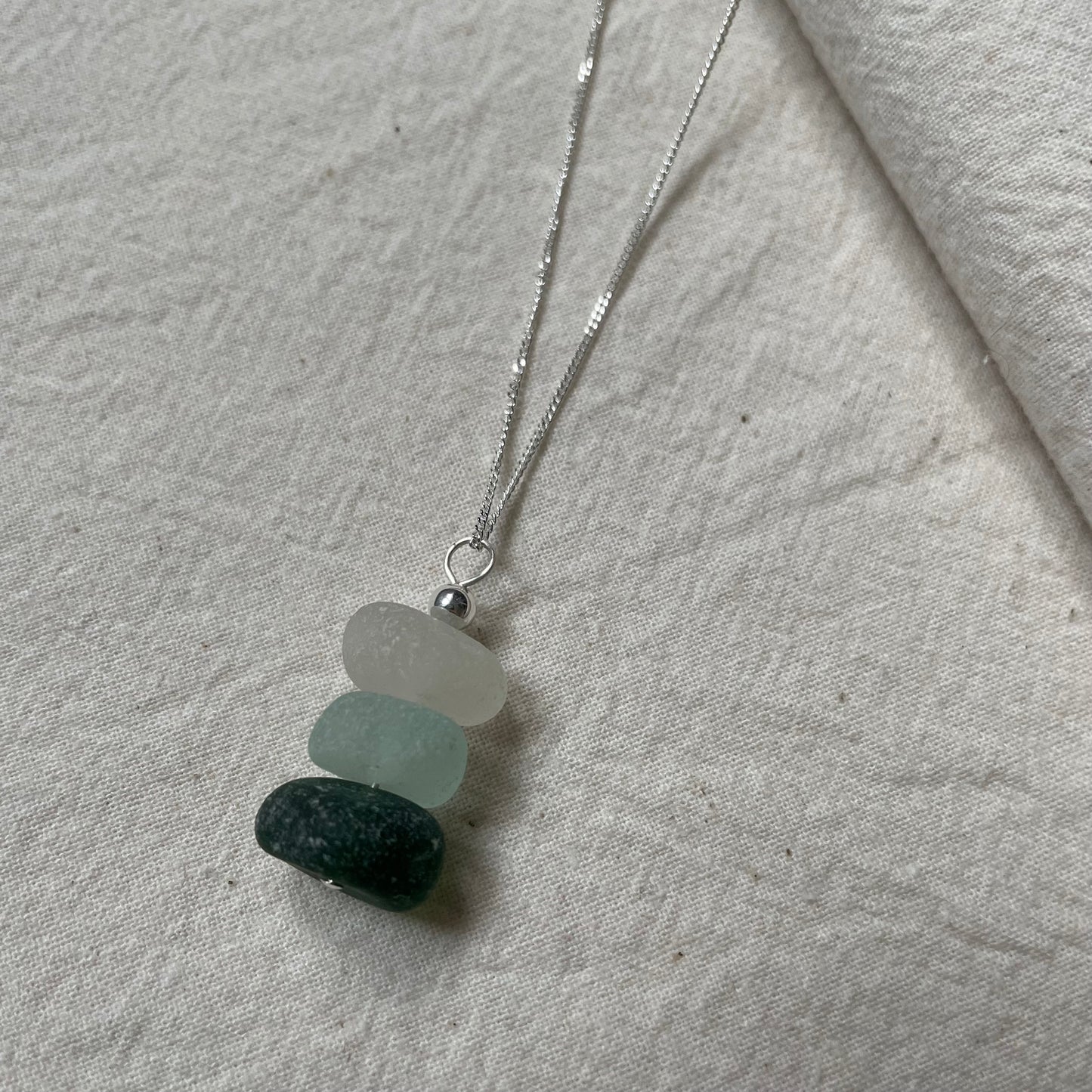 Sea Glass “Sea Stack” Necklace #301