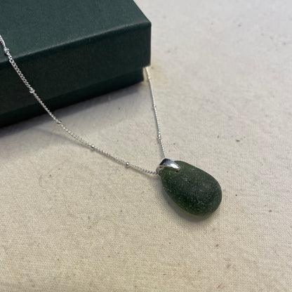 Green satellite summer sea Necklace (#700)