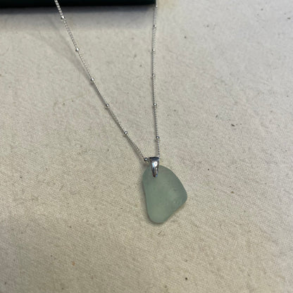Blue satellite summer sea Necklace (#703)