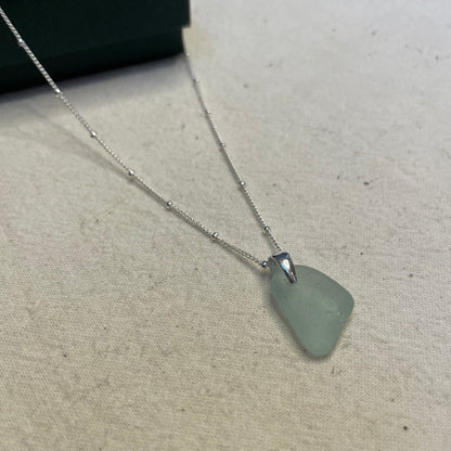 Blue satellite summer sea Necklace (#703)