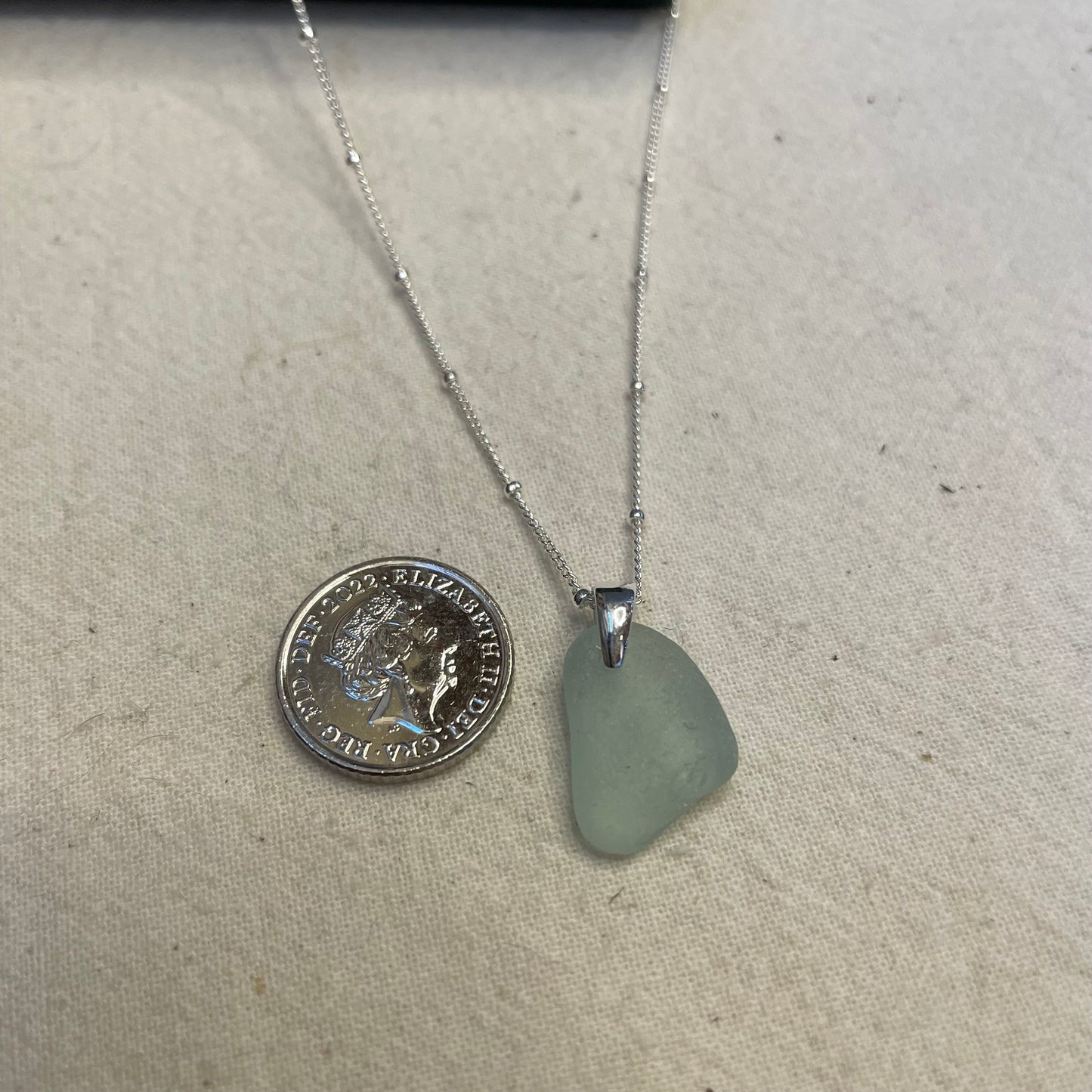 Blue satellite summer sea Necklace (#703)