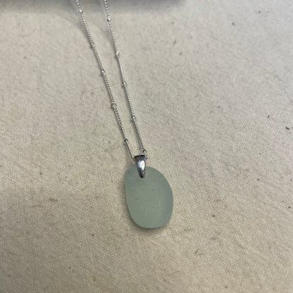 Blue satellite summer sea Necklace (#702)