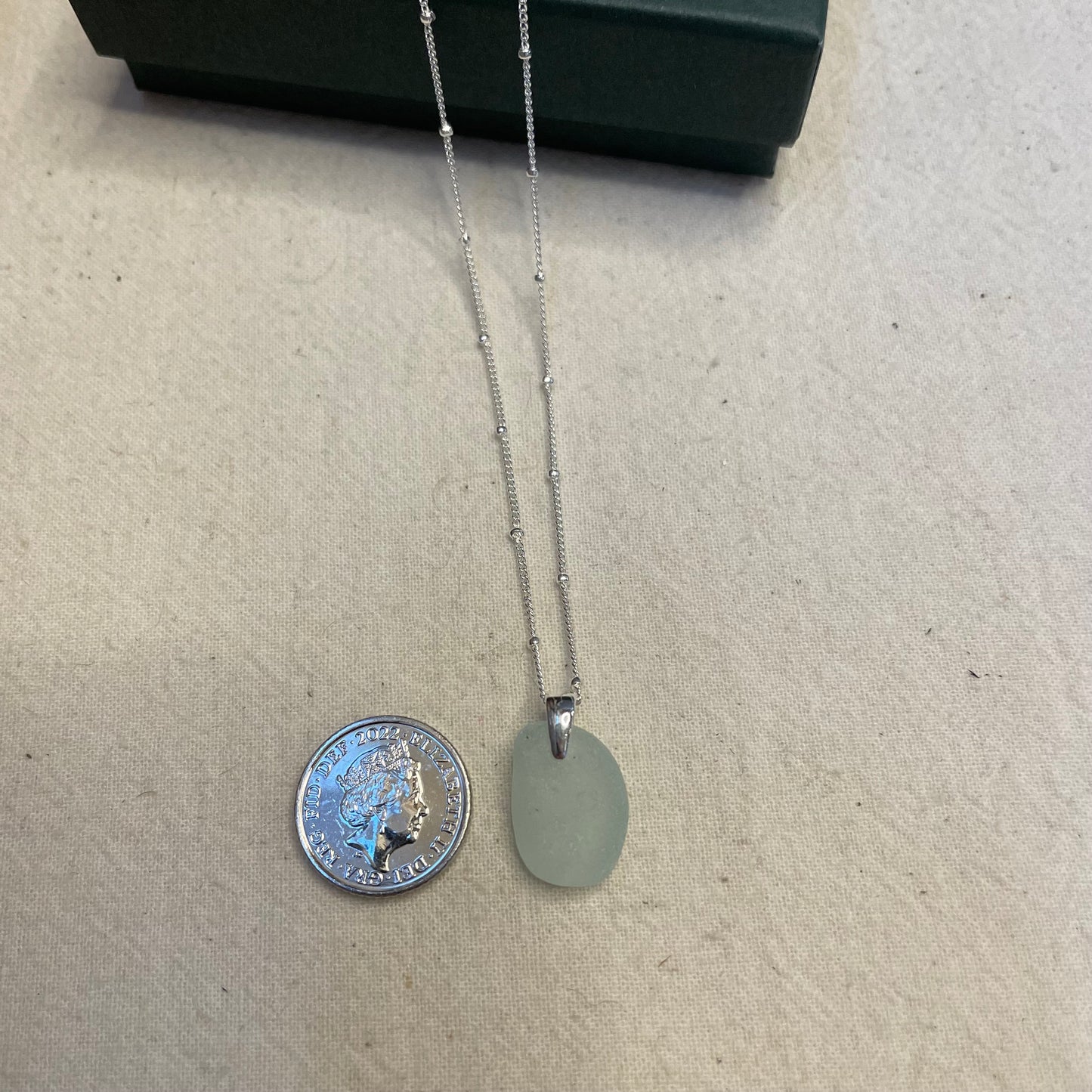 Blue satellite summer sea Necklace (#702)